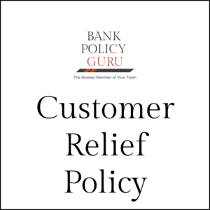 Customer Relief Policy