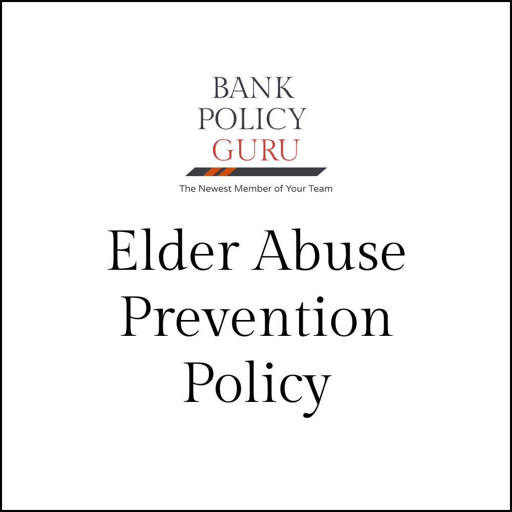 Elder Abuse Prevention Policy – 14 Pages – 3700 Words