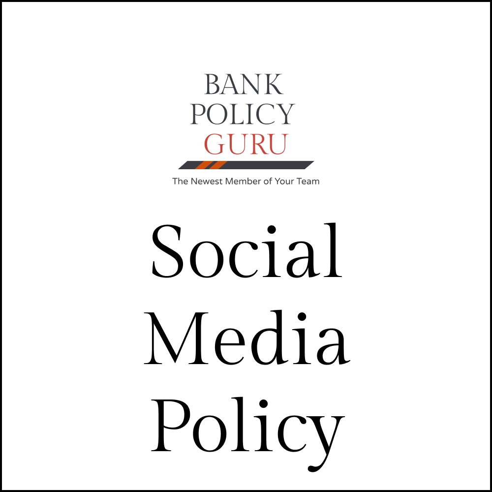 Social Media Policy – 6 Pages – 1100 Words