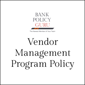 Vendor Management Policy